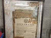 Kader "declaratie" - afbeelding 1 van  1