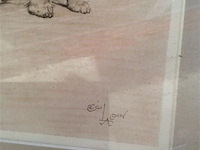 Kader honden getekend - afbeelding 2 van  2