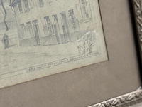 Kader met antieke schets gent - afbeelding 3 van  3