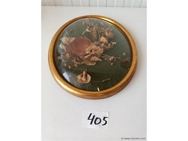 Kader met bol glas - afbeelding 1 van  3