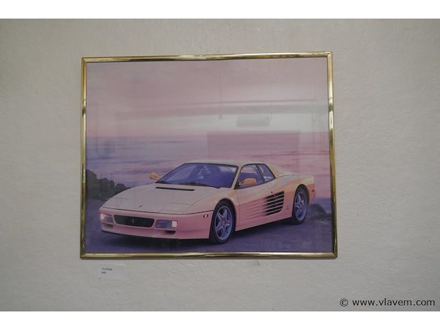 Kader met foto van auto - afbeelding 1 van  1