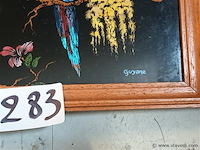 Kader met papegaaien - afbeelding 3 van  3