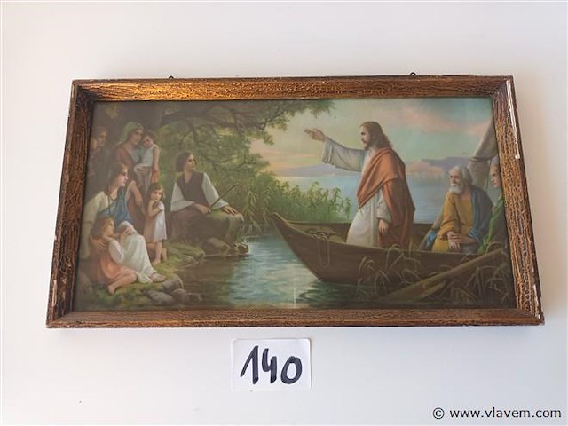 Kader met prent devotie - afbeelding 1 van  3