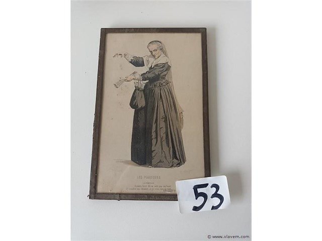 Kader met prent - afbeelding 1 van  4