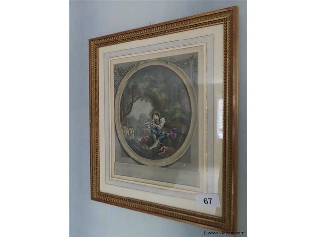 Kader met print - afbeelding 1 van  3