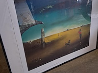 Kader met schilderwerk van dali - afbeelding 3 van  3