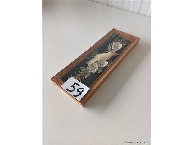 Kader met vogel - afbeelding 2 van  3