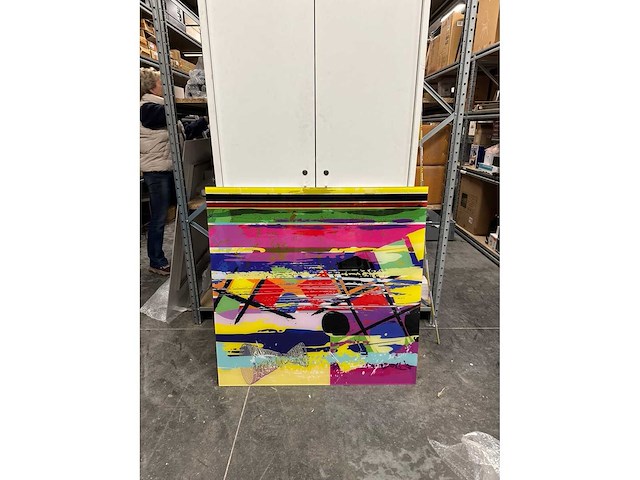 Kader neonkleuren - afbeelding 1 van  2