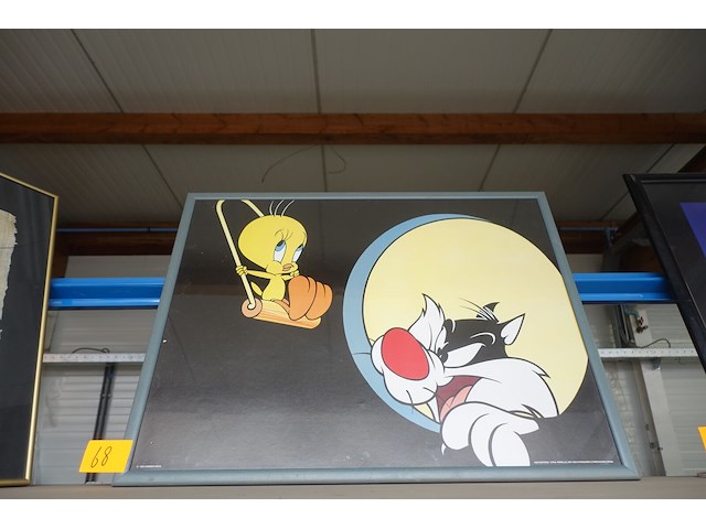 Kader sylvester & tweety - afbeelding 1 van  1