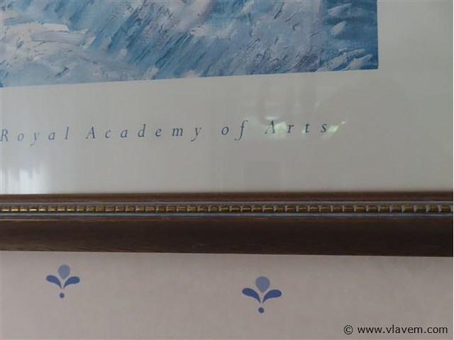 Kader werk achter glas - afbeelding 3 van  3