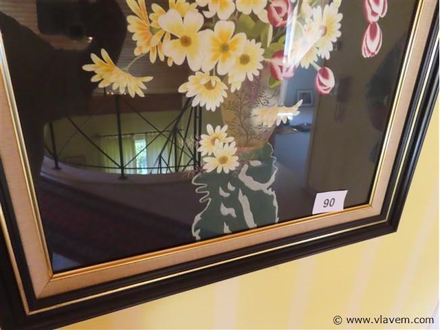 Kader werk achter glas - afbeelding 3 van  3