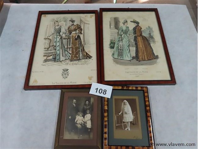 Kaders 4 stuks - afbeelding 1 van  3