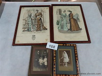 Kaders 4 stuks - afbeelding 1 van  3