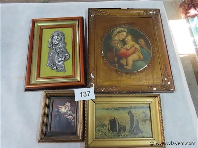 Kaders 4 stuks - afbeelding 1 van  3