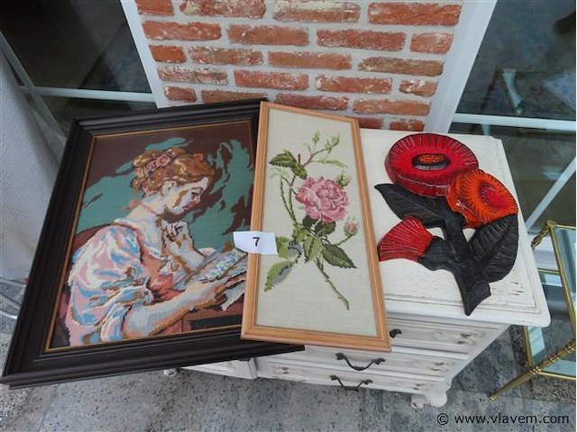 Kaders en vintage keramiek - afbeelding 1 van  3