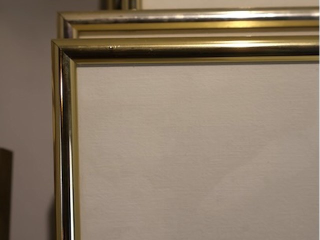 Kaders goudkleurig (x12) - afbeelding 5 van  9