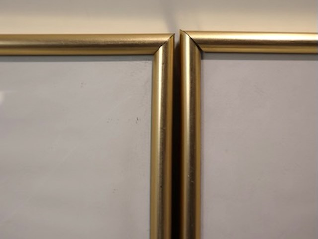Kaders goudkleurig (x5) - afbeelding 7 van  7