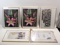 Kaders goudkleurig (x5) - afbeelding 1 van  6