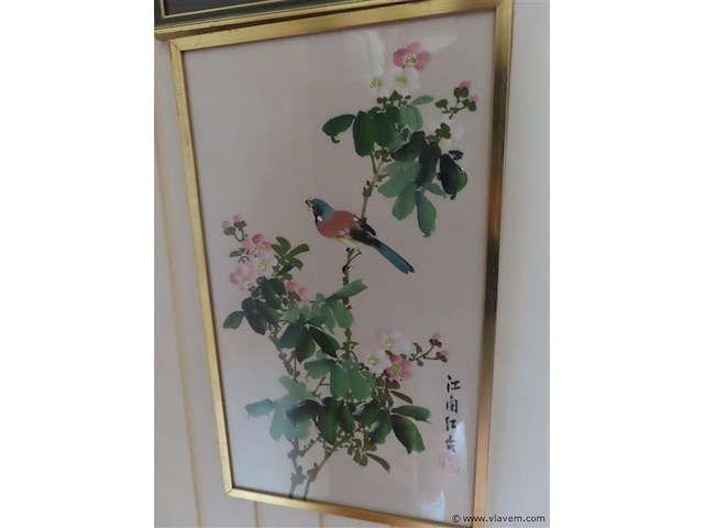 Kaders vogels, 2 stuks - afbeelding 3 van  3