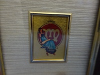 Kadertje virgo met 24k goud - afbeelding 1 van  2