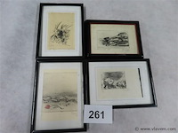 Kadertjes 4 stuks - afbeelding 1 van  5