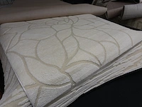 Kadirelli teddy tapijt flower naturel – 200x290 cm
