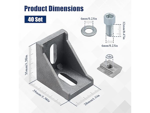 Kaelah hoekprofiel (40 stuks) - afbeelding 2 van  3