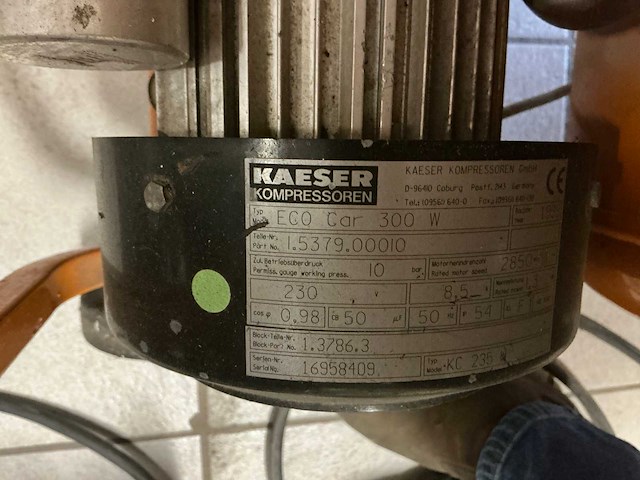 Kaeser eco car 300 luchtcompressor - afbeelding 5 van  6