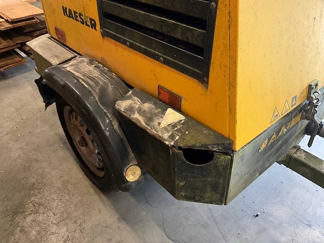 Kaeser m20 verrijdbare bouwcompressor - afbeelding 9 van  12