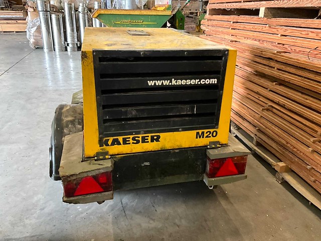 Kaeser m20 verrijdbare bouwcompressor - afbeelding 7 van  12