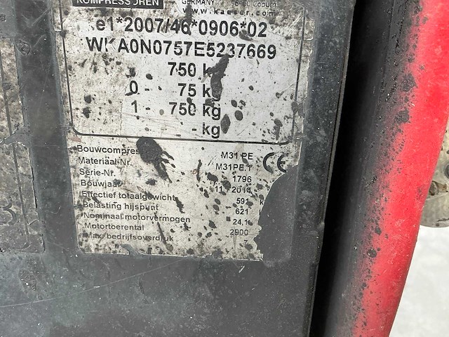 Kaeser m31 getrokken luchtcompressor - afbeelding 2 van  13