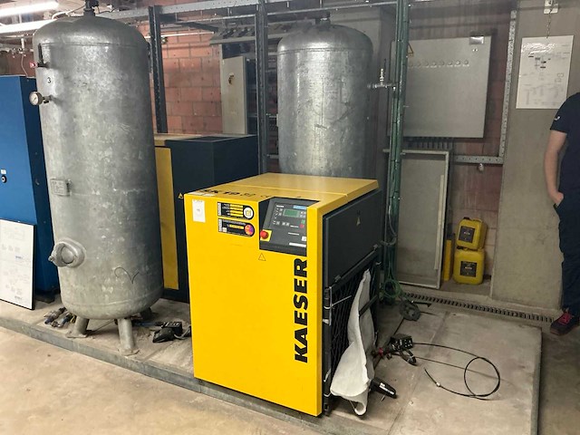 Kaeser sk19 luchtcompressor - afbeelding 1 van  9