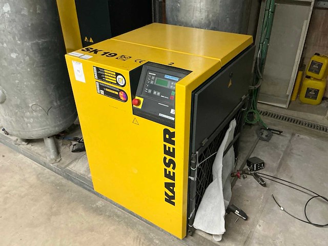 Kaeser sk19 luchtcompressor - afbeelding 3 van  9