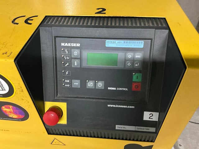 Kaeser sk19 luchtcompressor - afbeelding 4 van  9