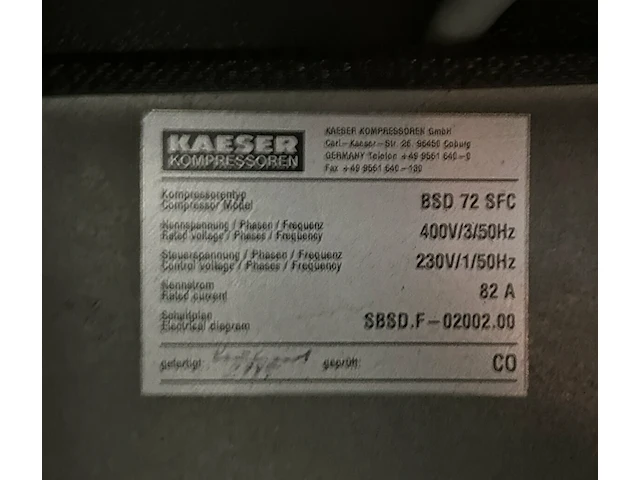 Kaiser compressor - afbeelding 6 van  14