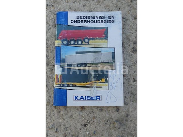 Kaiser sbtte3e zware overdekte semitrailer (vin: vhrs3803cx2c04622) - afbeelding 7 van  43