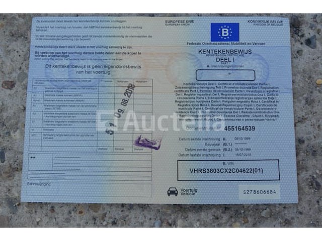 Kaiser sbtte3e zware overdekte semitrailer (vin: vhrs3803cx2c04622) - afbeelding 23 van  43