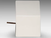 Kaisin charles (1972), a porcelain birdhouse, 2007, edition by boch keramis, la louvière, 21 x 14 x 14 cm. (8.26 x 5.50 x 5.50 in.) - afbeelding 3 van  7