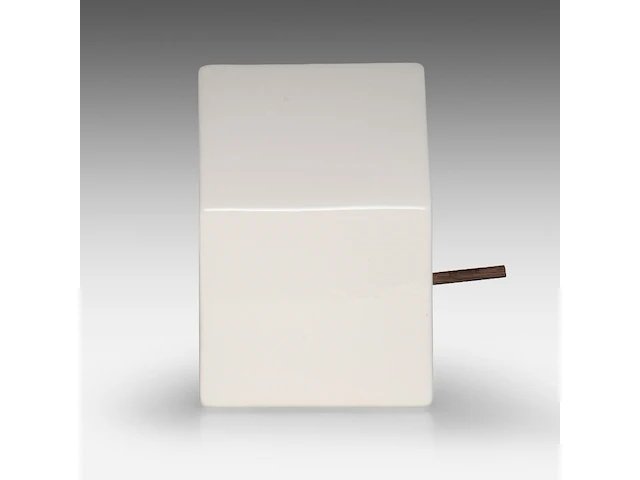 Kaisin charles (1972), a porcelain birdhouse, 2007, edition by boch keramis, la louvière, 21 x 14 x 14 cm. (8.26 x 5.50 x 5.50 in.) - afbeelding 5 van  7