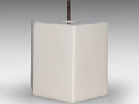 Kaisin charles (1972), a porcelain birdhouse, 2007, edition by boch keramis, la louvière, 21 x 14 x 14 cm. (8.26 x 5.50 x 5.50 in.) - afbeelding 7 van  7