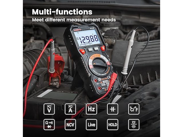Kaiweets digitale multimeter - afbeelding 4 van  5