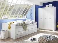 Kajuitbed arkea 120x200 met 3 lades - wit - afbeelding 3 van  3