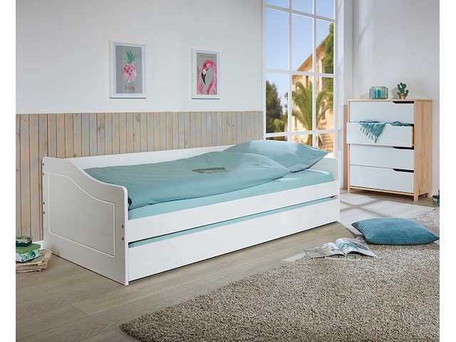 Kajuitbed malte met bedlade - wit - afbeelding 4 van  7