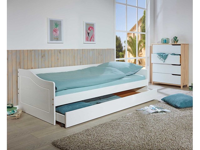 Kajuitbed malte met bedlade - wit - afbeelding 5 van  7