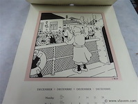 Kalender 1992 kuifje - afbeelding 2 van  4