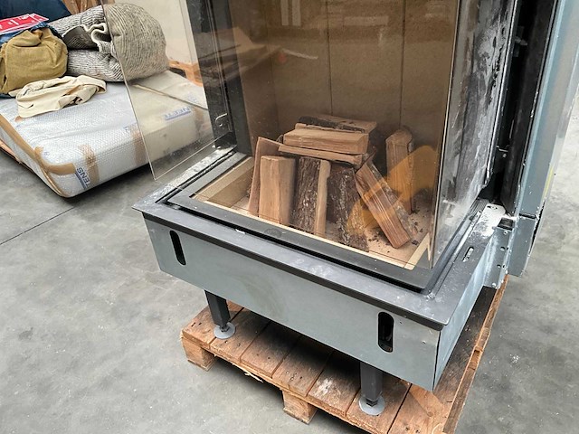 Kalfire heat pure 65-3z houthaard - afbeelding 3 van  7