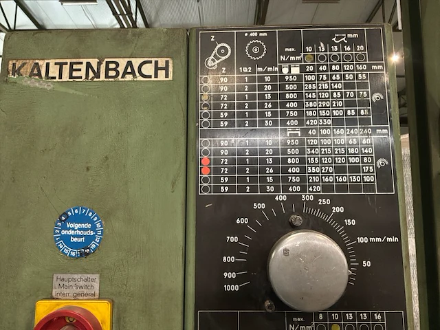 Kaltenbach kks 400 koude cirkelzaagmachine - afbeelding 11 van  13
