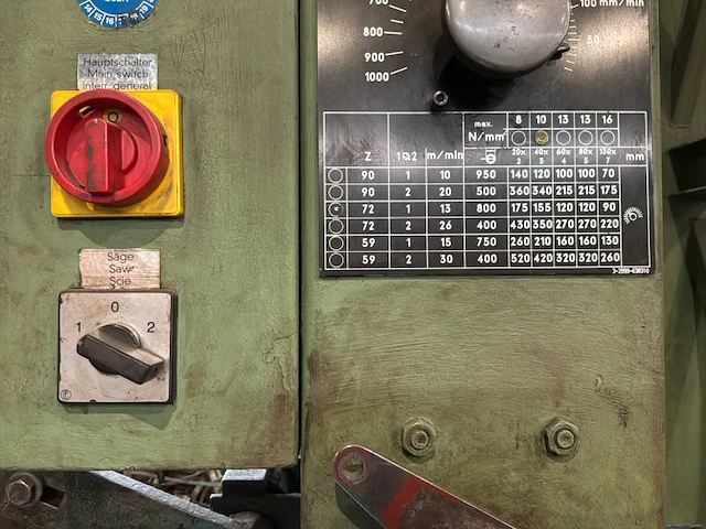 Kaltenbach kks 400 koude cirkelzaagmachine - afbeelding 12 van  13