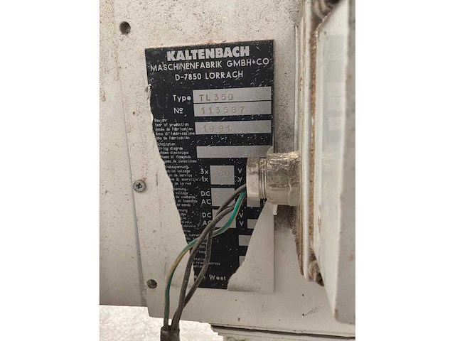 Kaltenbach tl350 afkortcirkelzaagmachine - afbeelding 4 van  6