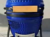 Kamado grill ( 13 inch | ± 33cm) blauw - afbeelding 1 van  1
